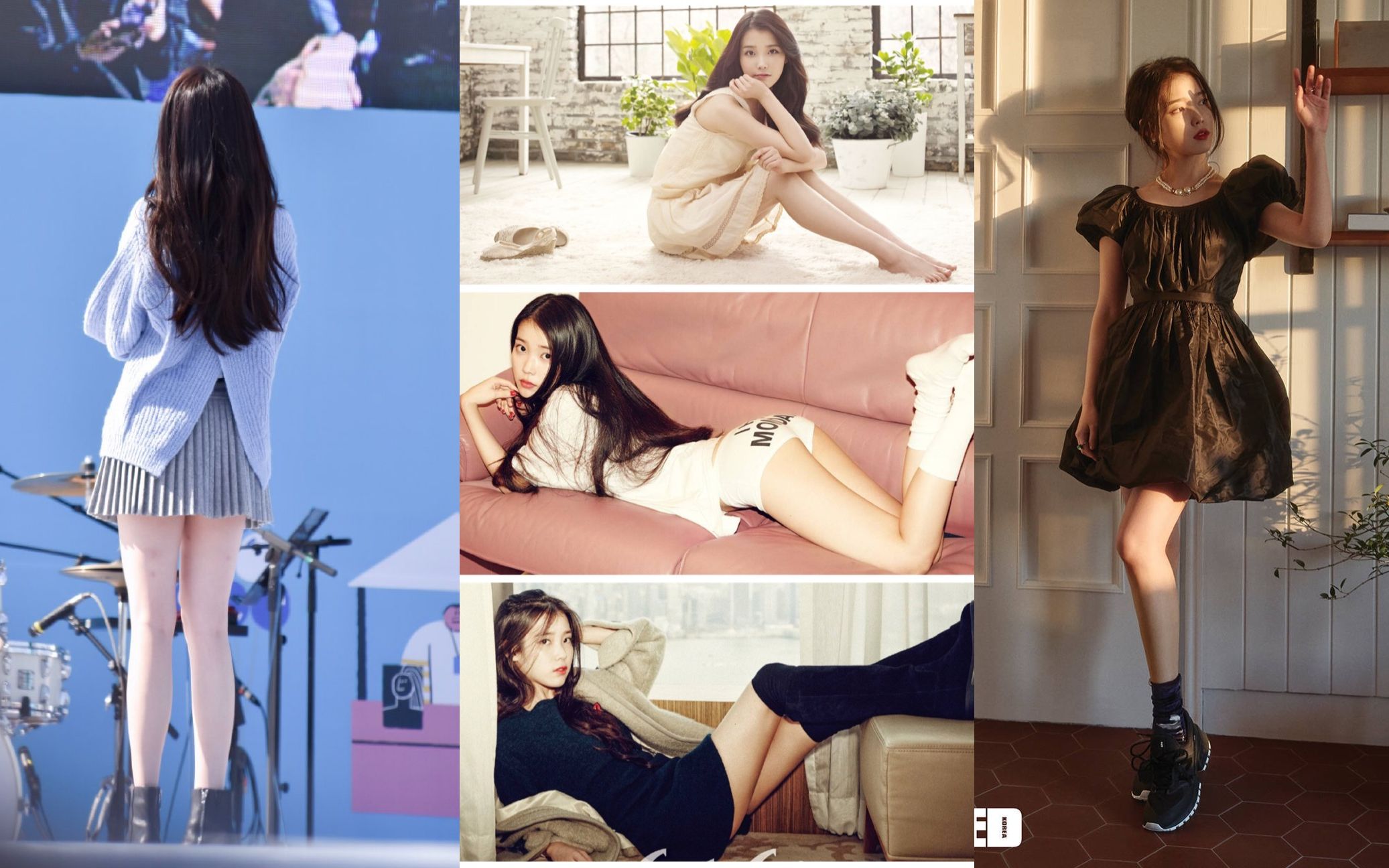 【瘦腿合集 侵删】(去头尾自剪自用跟练版)林芊妤瘦大腿 周六野瘦小腿