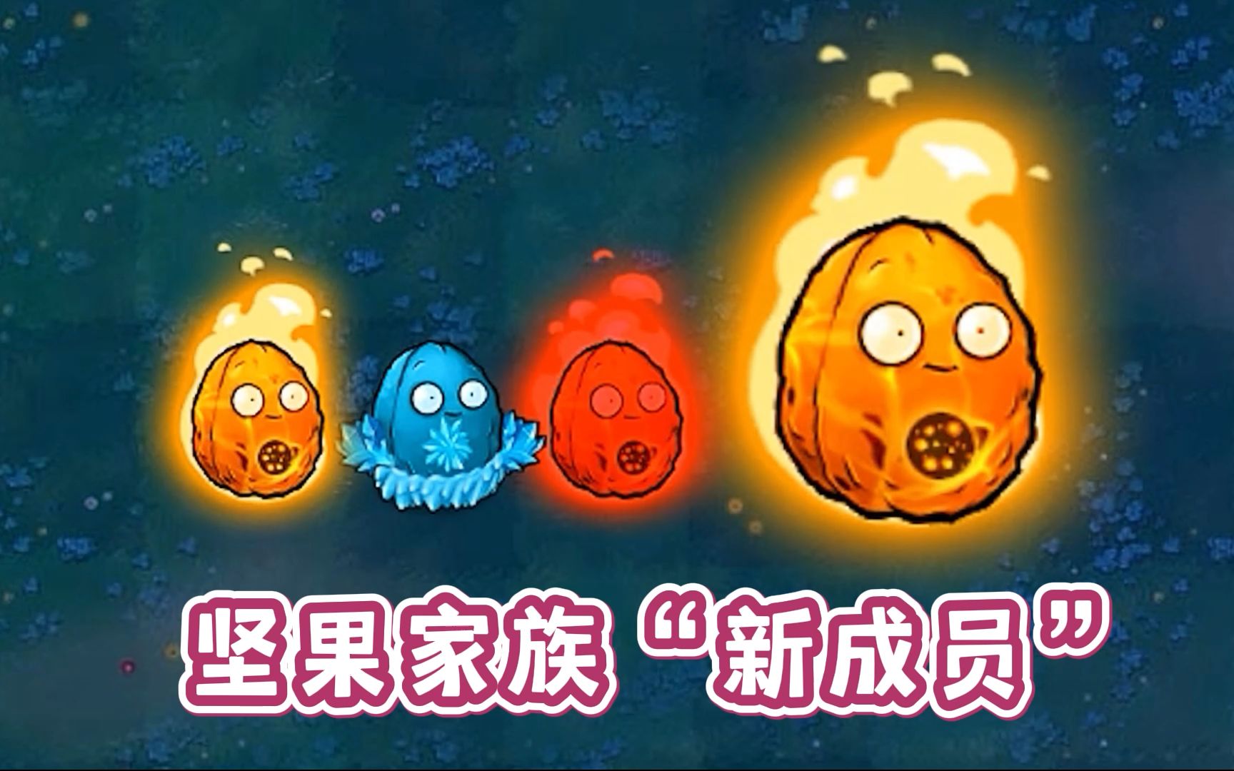 植物大战僵尸:盘点坚果家族"4种新成员"!