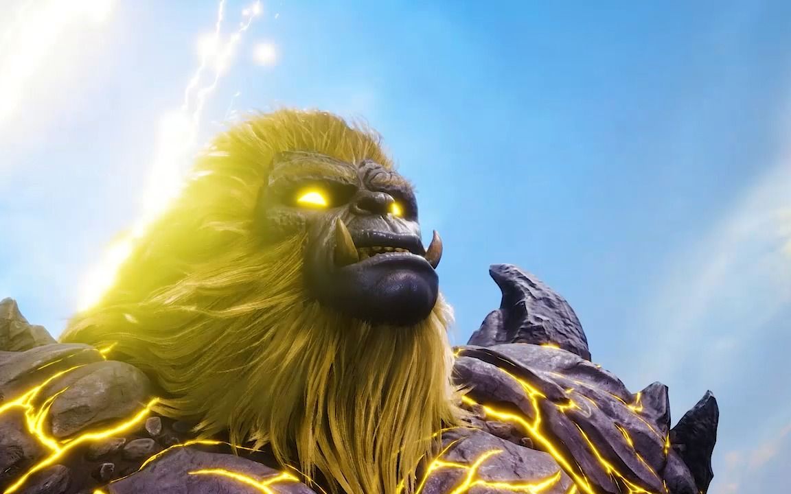 巨猿血脉大战金丹期修士!