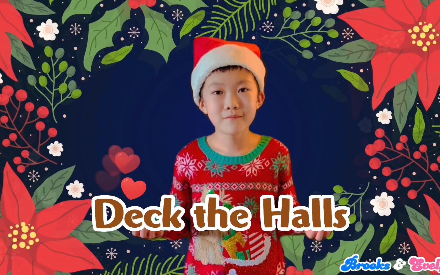 [图]一起来唱圣诞歌#6：Deck the Halls Fa la la la la la la la la+圣诞歌+圣诞颂歌+Christmas Carols