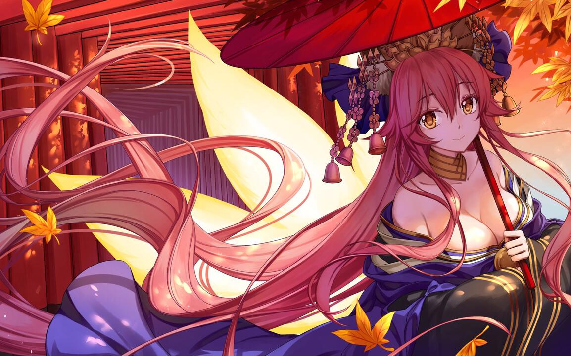 能面玉藻 Fate/ExtraCCC熟肉】九尾玉藻前剧情《白面金毛》SG3_哔哩哔哩_bilibili