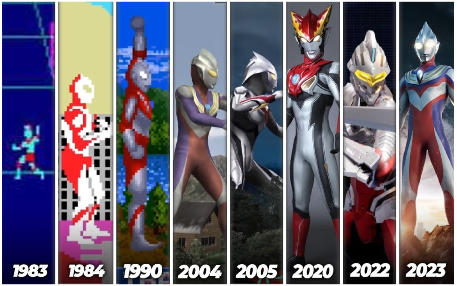 奥特曼ultraman [游戏进化史1983-2023]
