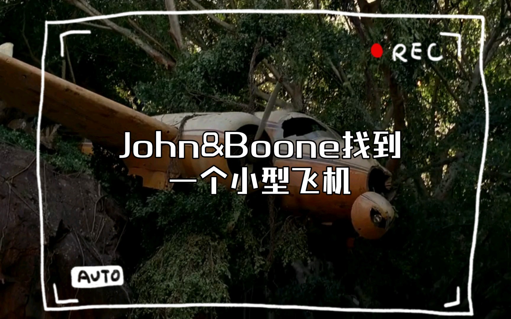 迷失:John&Boone找到一个小型飞机哔哩哔哩bilibili