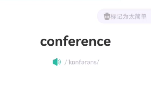 [图]conference意为？