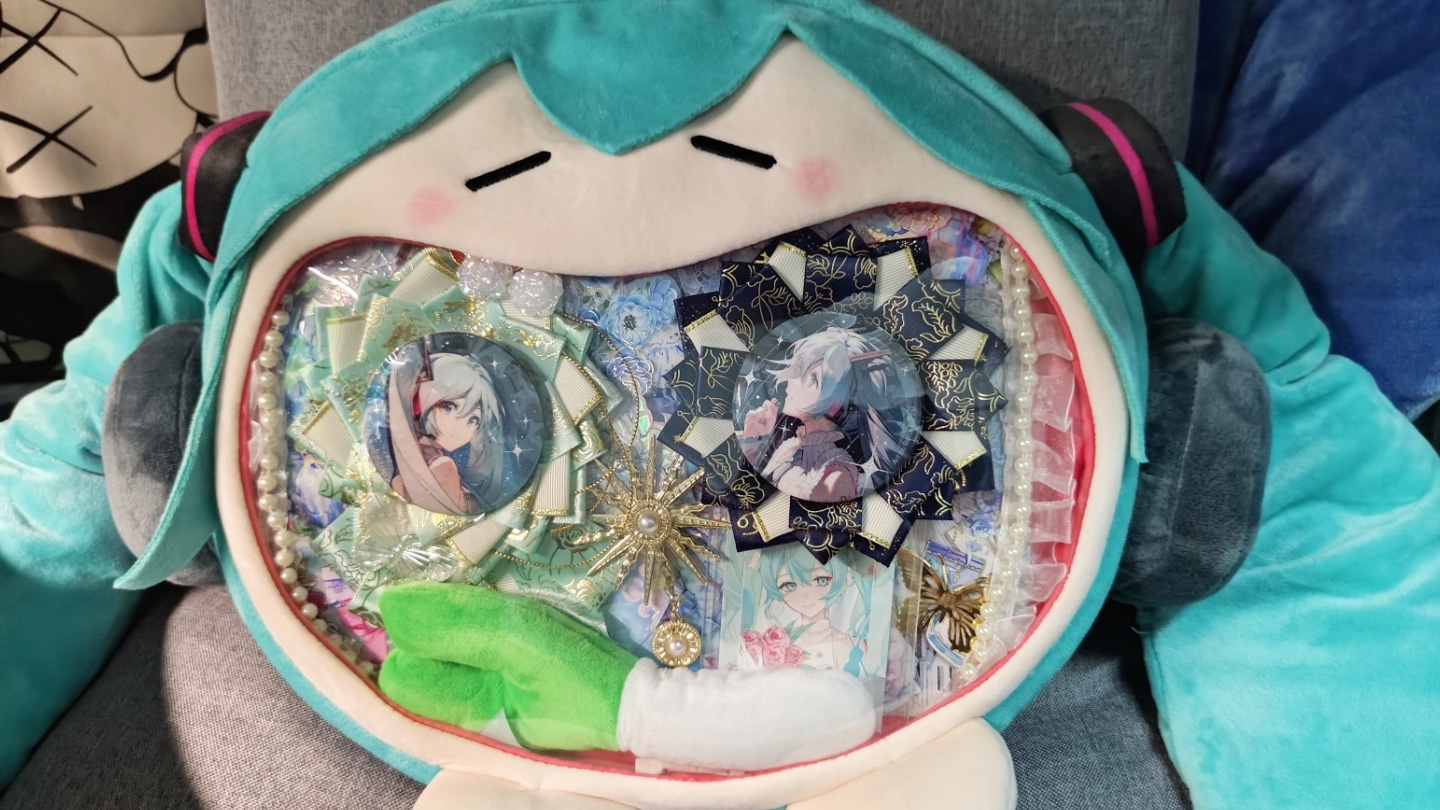 初音mikufufu痛包代扎/定制痛板客单返图