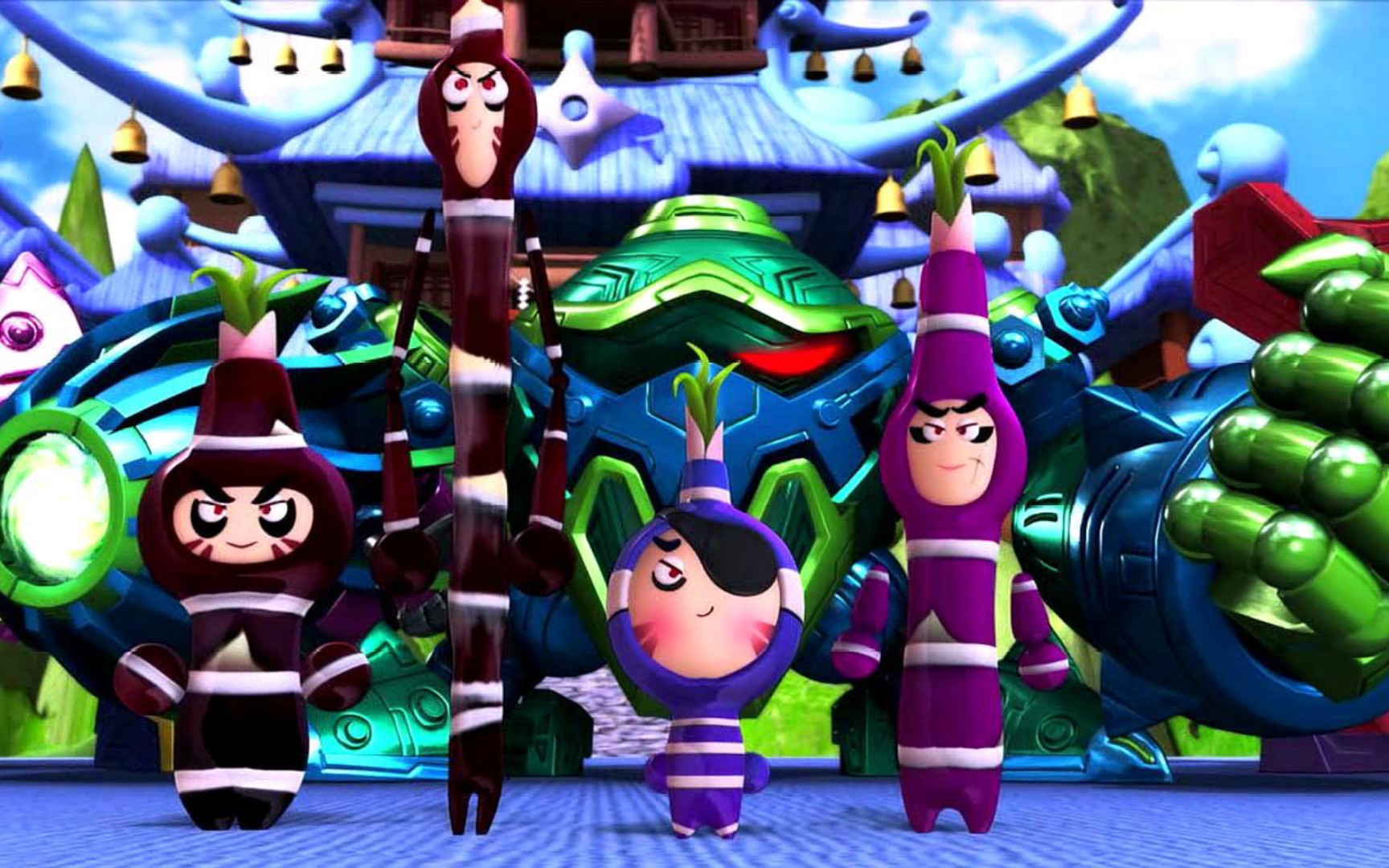 大家果宝特攻四大恶贼谁的大招最帅呢?