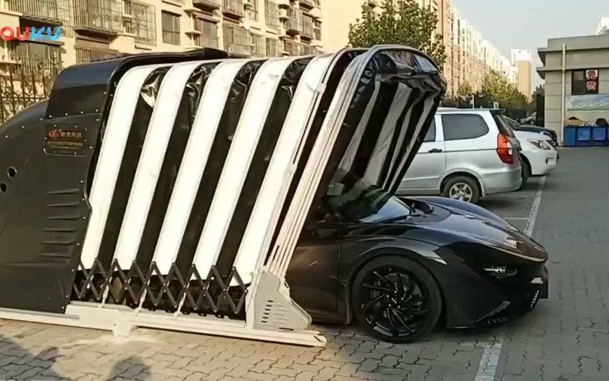 全自动智能伸缩车库使用视频