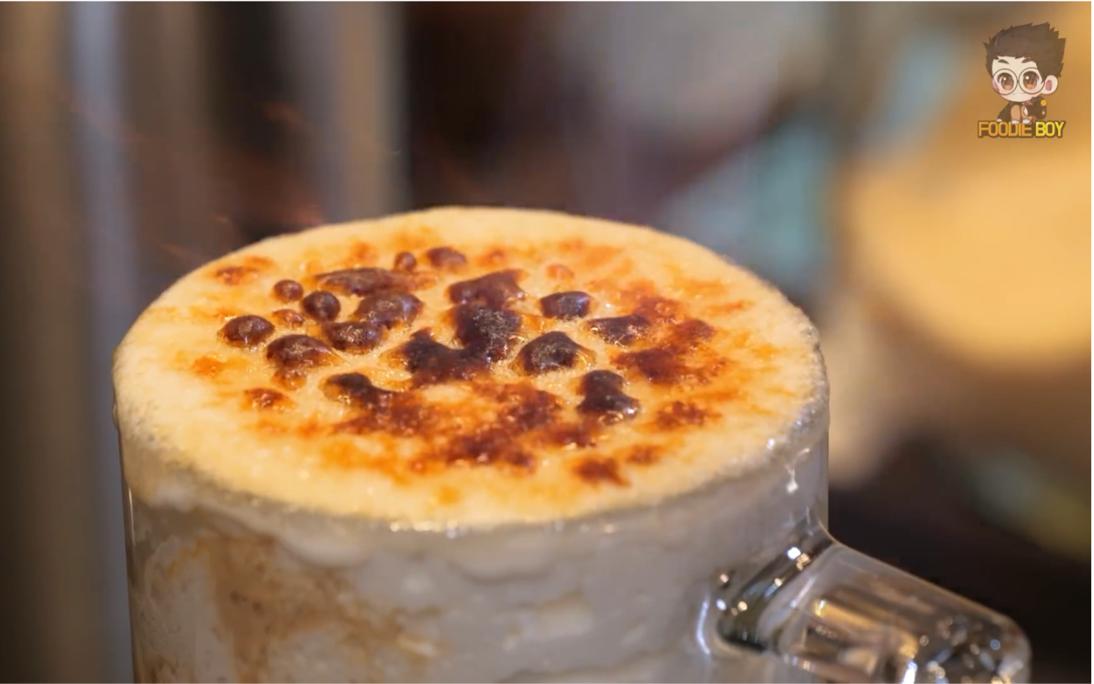 【深夜食堂】韩国餐厅 焦糖冰拿铁 | 晚上好 忙碌的一天又结束了