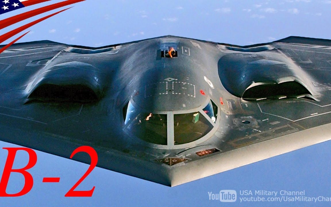 [图]USAMC B-2幽灵：世界上最贵的隐形轰炸机