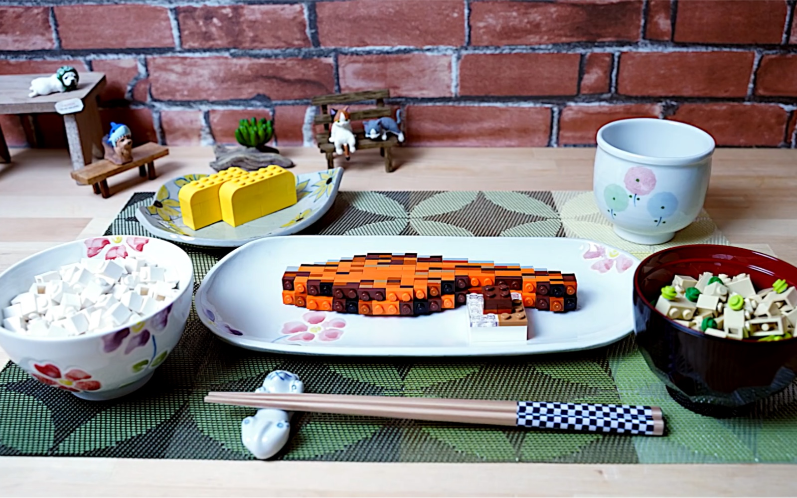 乐高版日式早餐助眠太赞啦