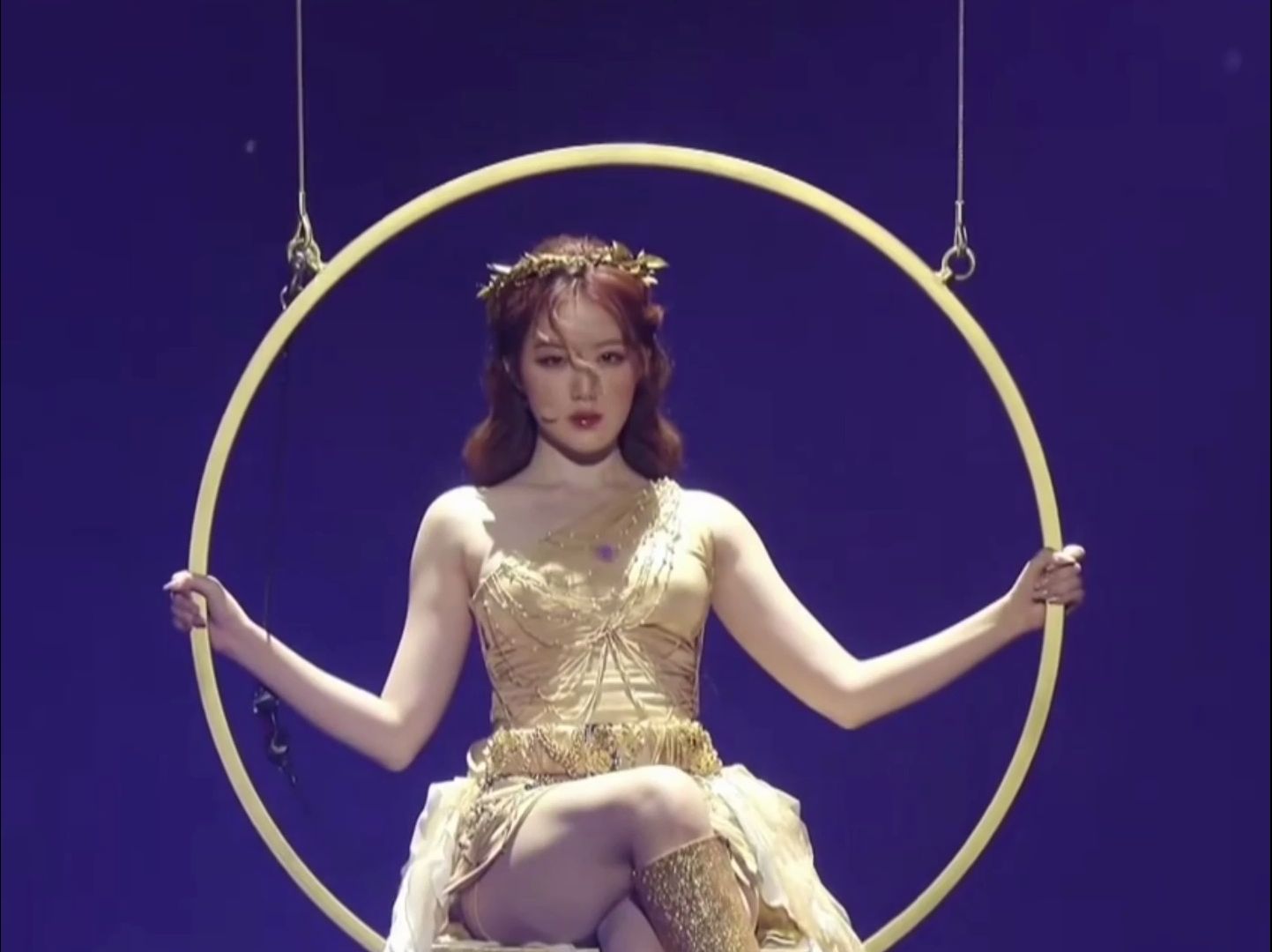 叶舒华一直都很认真对待每一次舞台