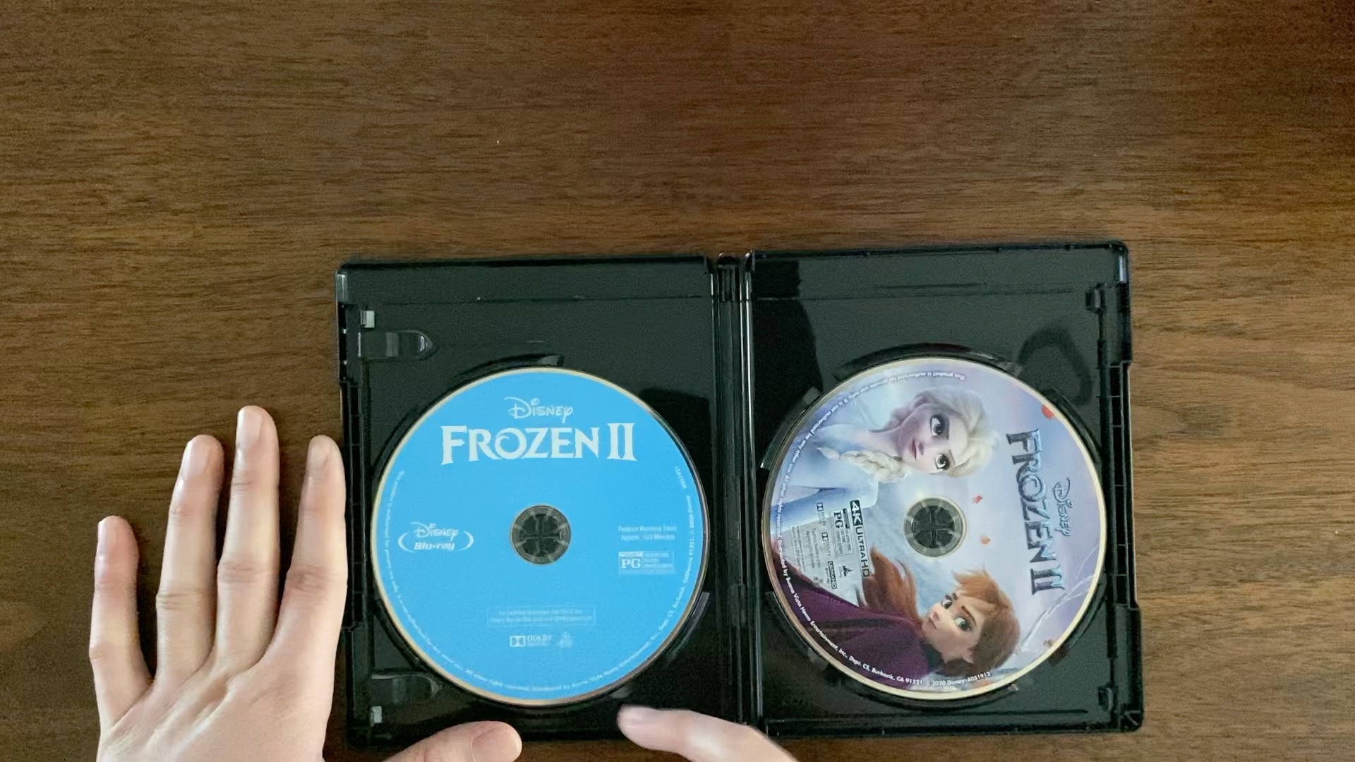 【elsanna】冰雪奇缘2美版4k uhd蓝光碟开箱