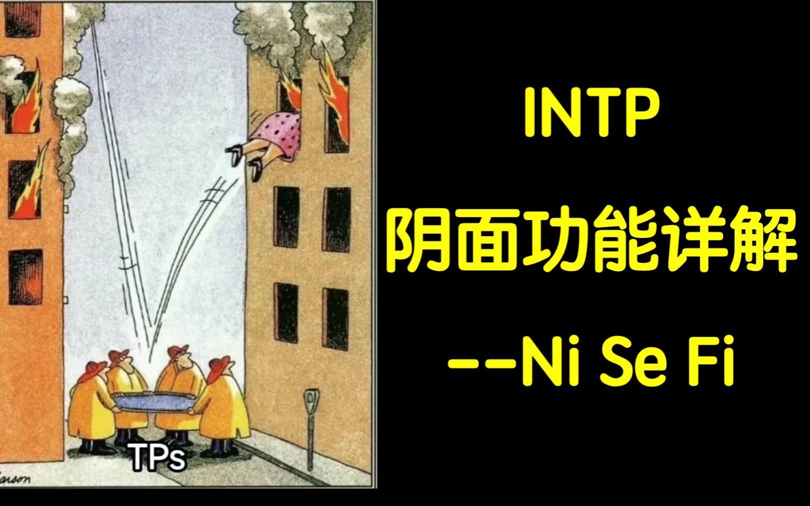 INTP阴面功能详解Ni Se Fi哔哩哔哩bilibili