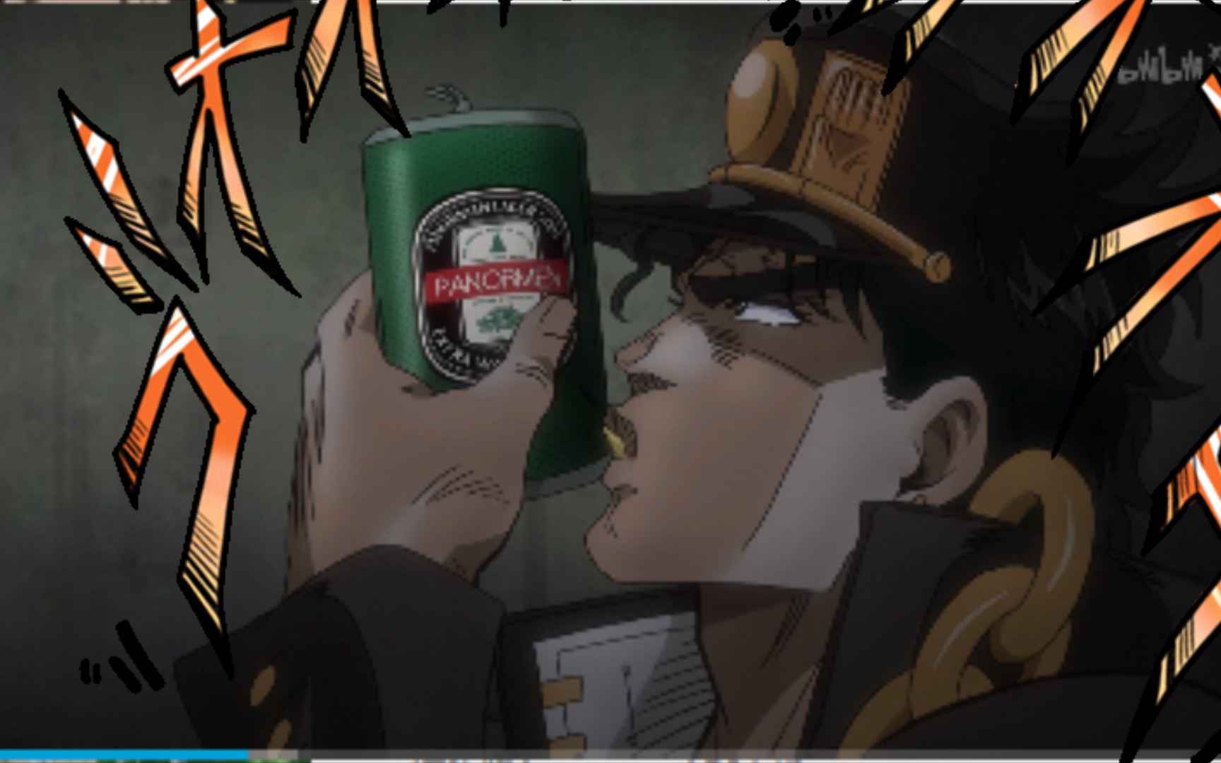 所以为什么总有人尝试模仿承太郎喝饮料?