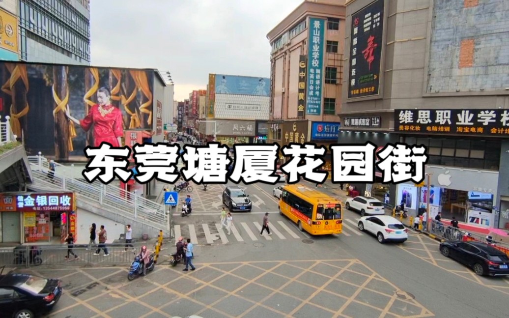 东莞塘厦花园街,以前人山人海的商业街,现在变化让人不敢相信