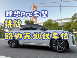 下载视频: 理想Pro车型挑战路边无划线车位自动泊入