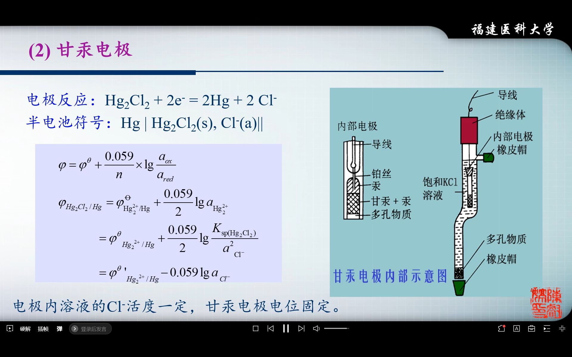 【仪器分析】07电位分析法3(指示电极和参比电极)哔哩哔哩bilibili