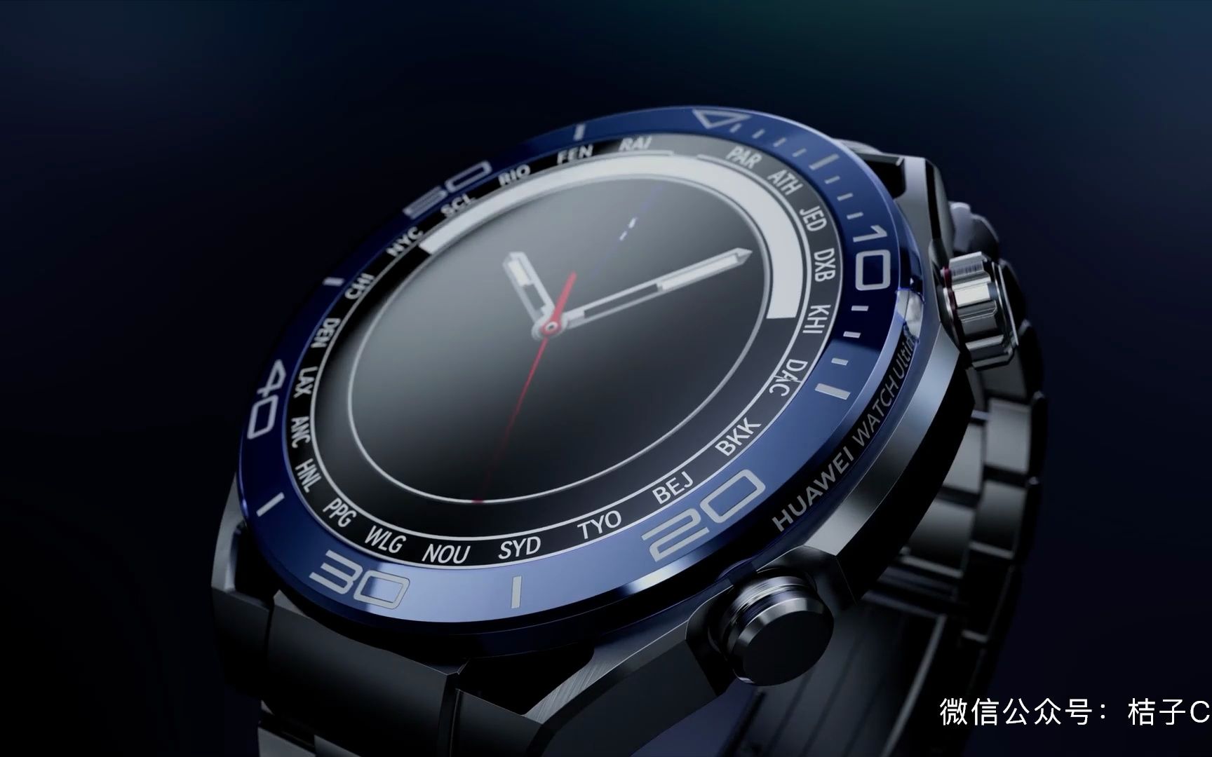 【桔子C4D动态视觉鉴赏】HUAWEI WATCH ULTIMATE华为手表产品动画哔哩哔哩bilibili