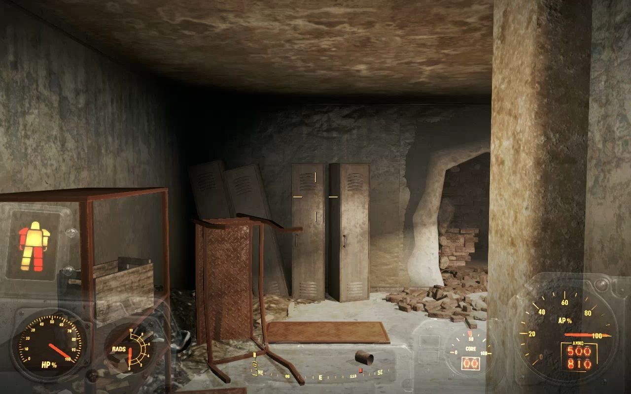 《辐射4》提前进入碉堡山地下室发生什么