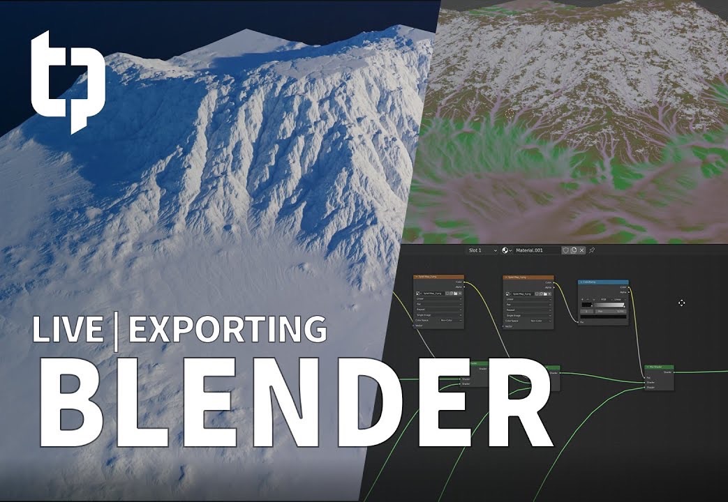 【中配】World Creator to Blender 第一部分 高度图和平面图 Heightmaps & Splatmaps哔哩哔哩bilibili