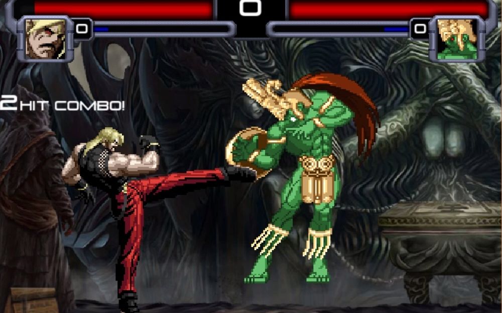 【拳皇vs铁拳】怒加vs斗神