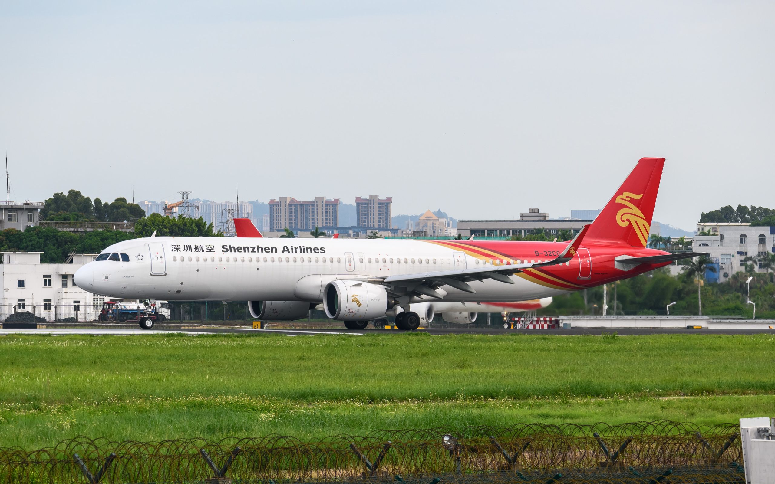 深圳航空a321neo从厦门起飞