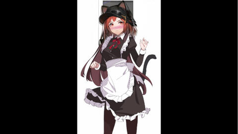 Zentreya Sad Cat Dance (Maid Outfit Edition) 