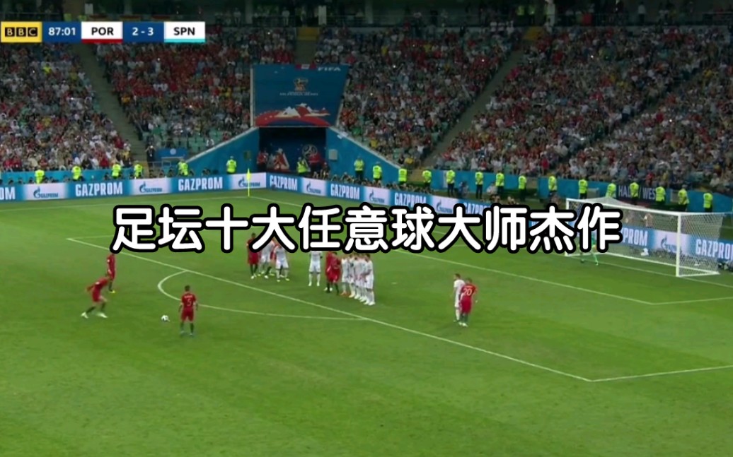 世界足坛十大任意球大师代表作,你印象最深的是谁?哔哩哔哩bilibili