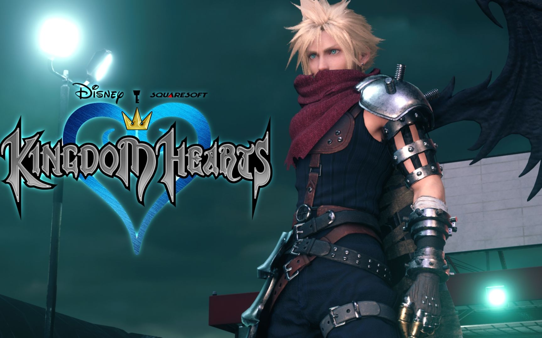 最终幻想七重制版王国之心克劳德服装