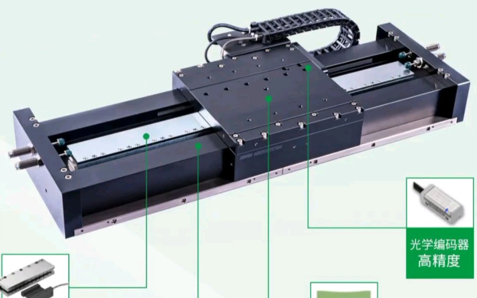 上银气浮直线电机重现精度Ɒ.15um绝对精度Ɒ.3um水平直线度ⱱum高精度,寿命长欢迎与我联系哔哩哔哩bilibili