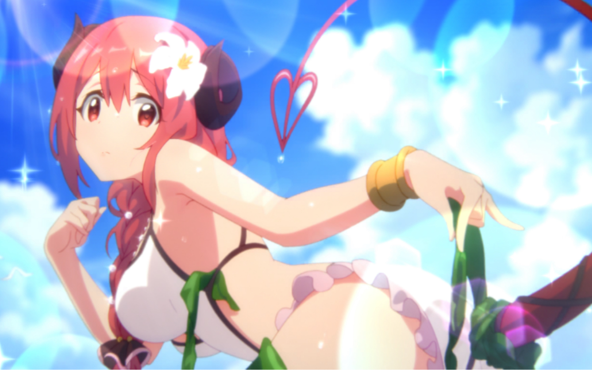 公主连结在海边玩触手play的超大魅魔老师你喜欢吗