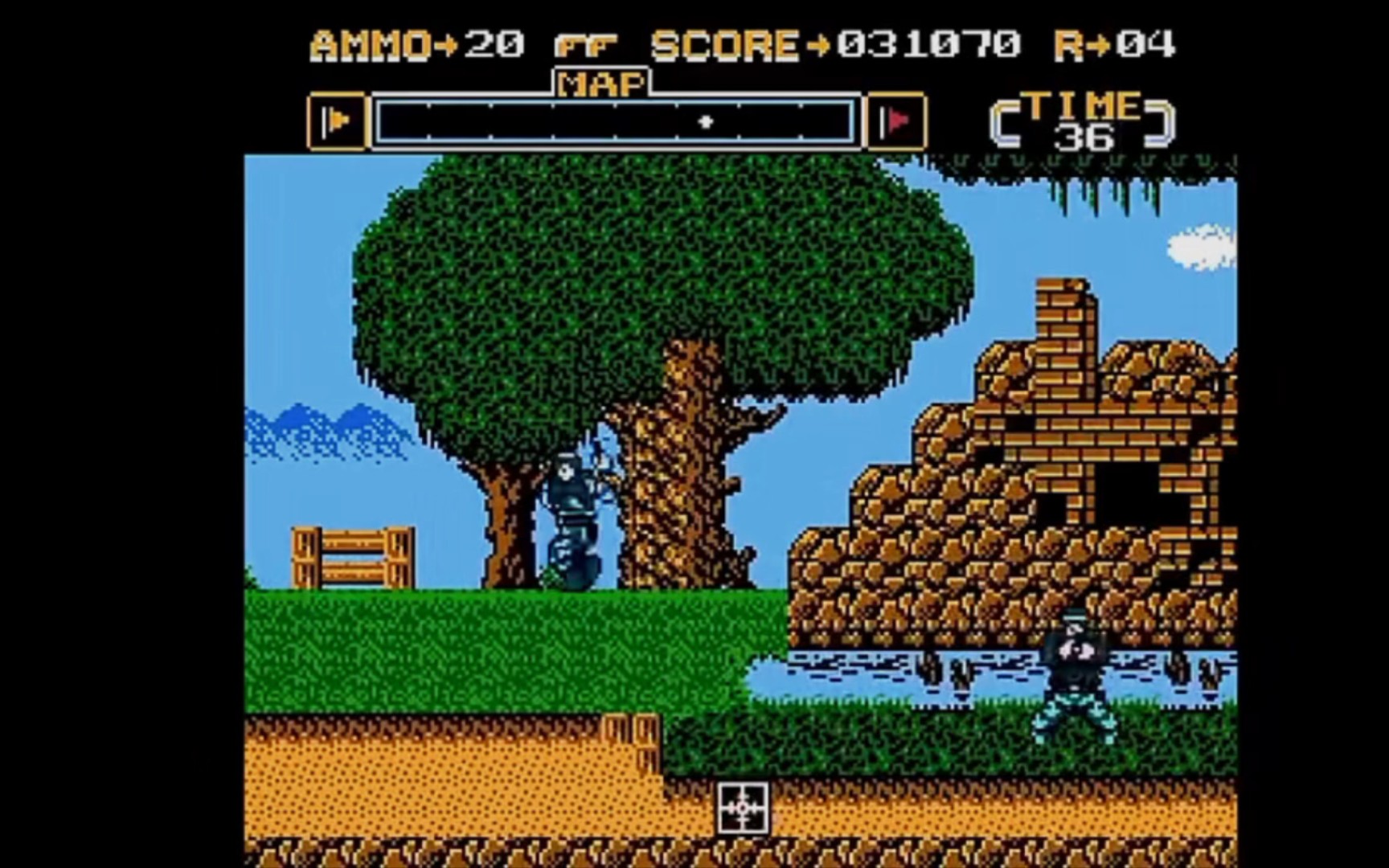 fc光枪游戏陆战行动娱乐