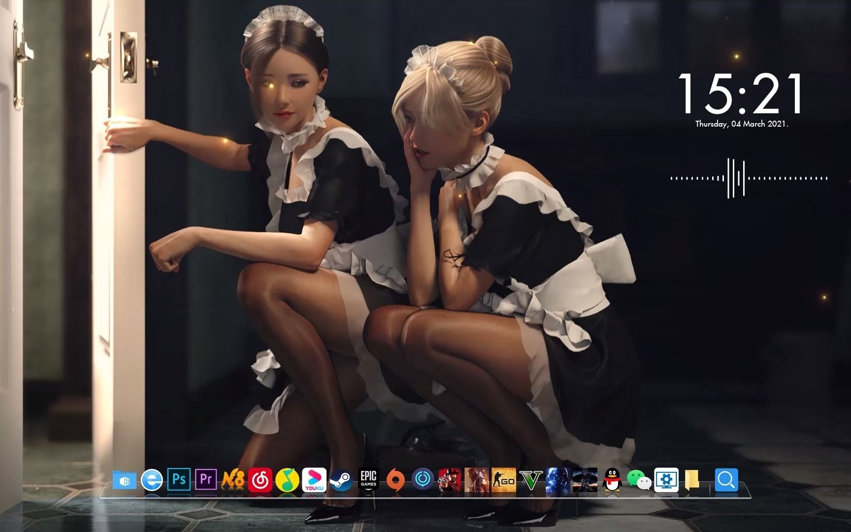 【子尤】wallpaper(壁纸引擎)-壁纸真好玩05,进来说话壁纸推荐