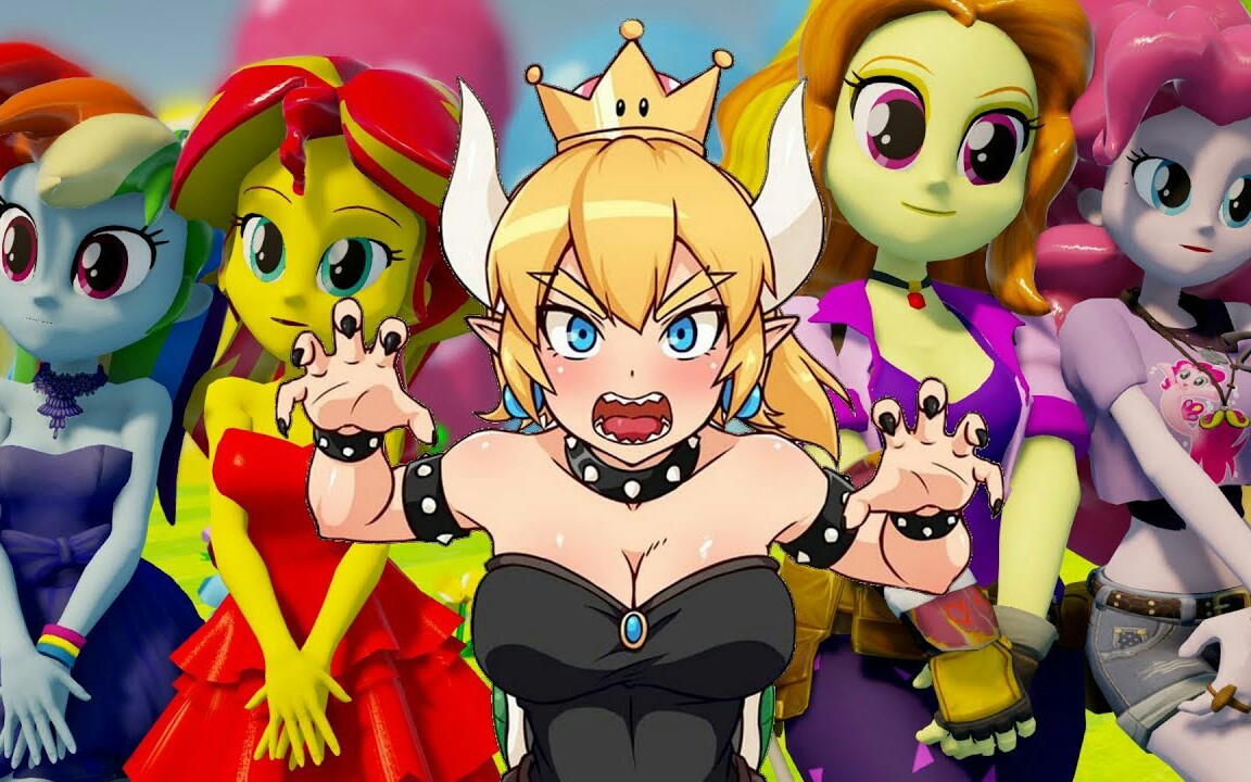 库巴公主vs小马国女孩dancingmusicvideo