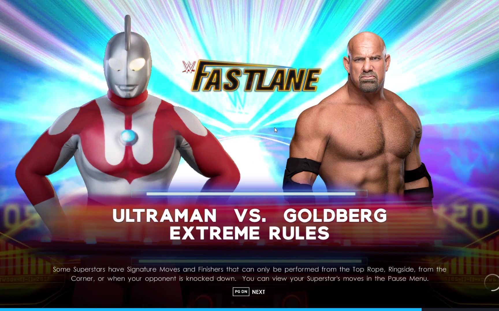 [图]WWE 2K22 【Ultraman VS 高特曼 (奥特大战)