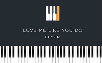 【Synthesia】五十度灰  Love Me Like You Do  Ellie Goulding哔哩哔哩bilibili