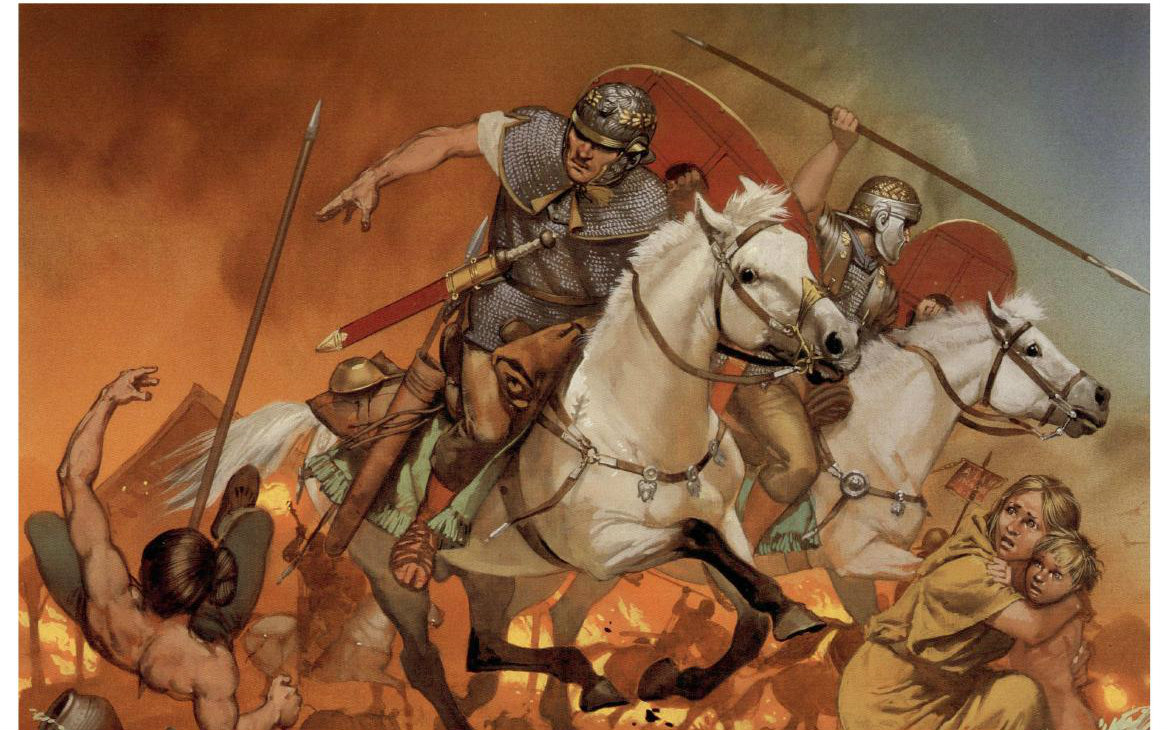 罗马全面战争之西皮阿(双极难)_哔哩哔哩_bilibili