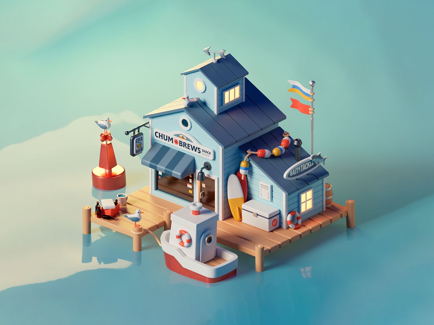 建模动画作品