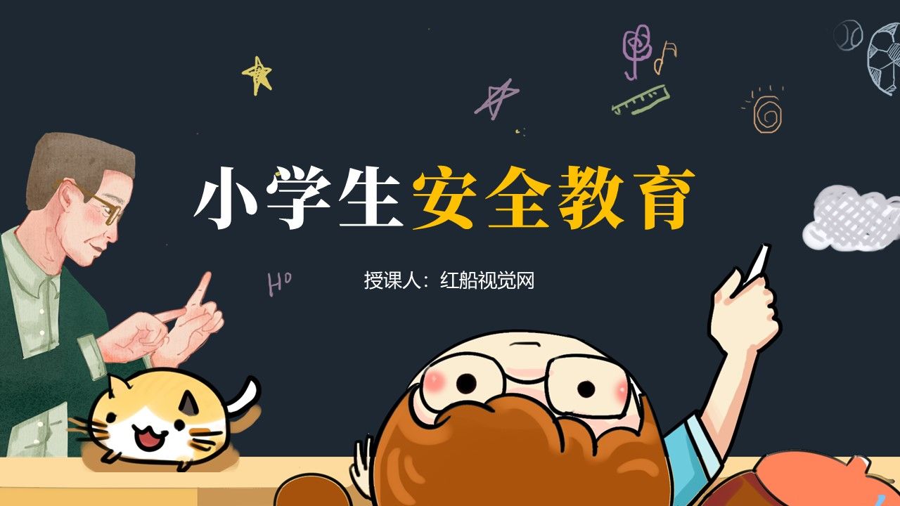 校园安全很重要!小学生安全教育ppt