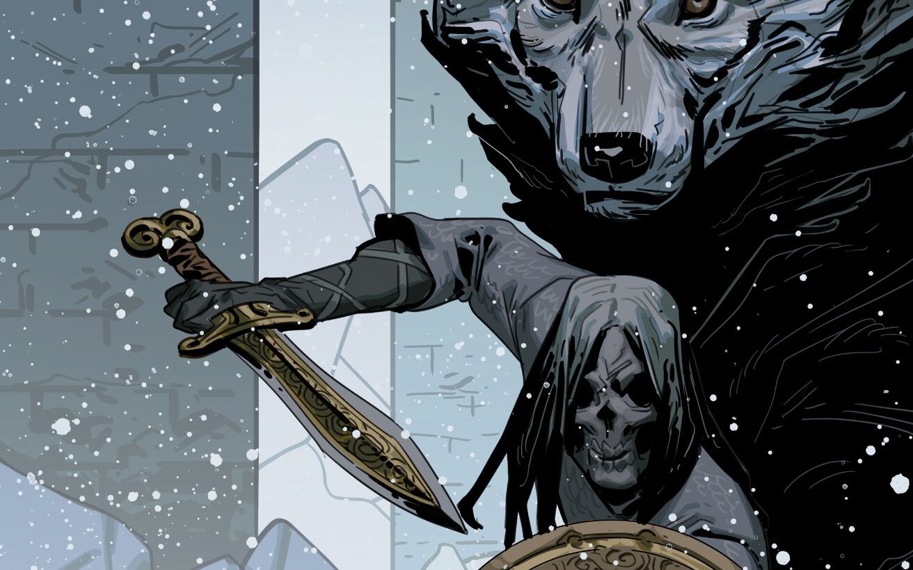 巨型二哈 —— 守墓大狼