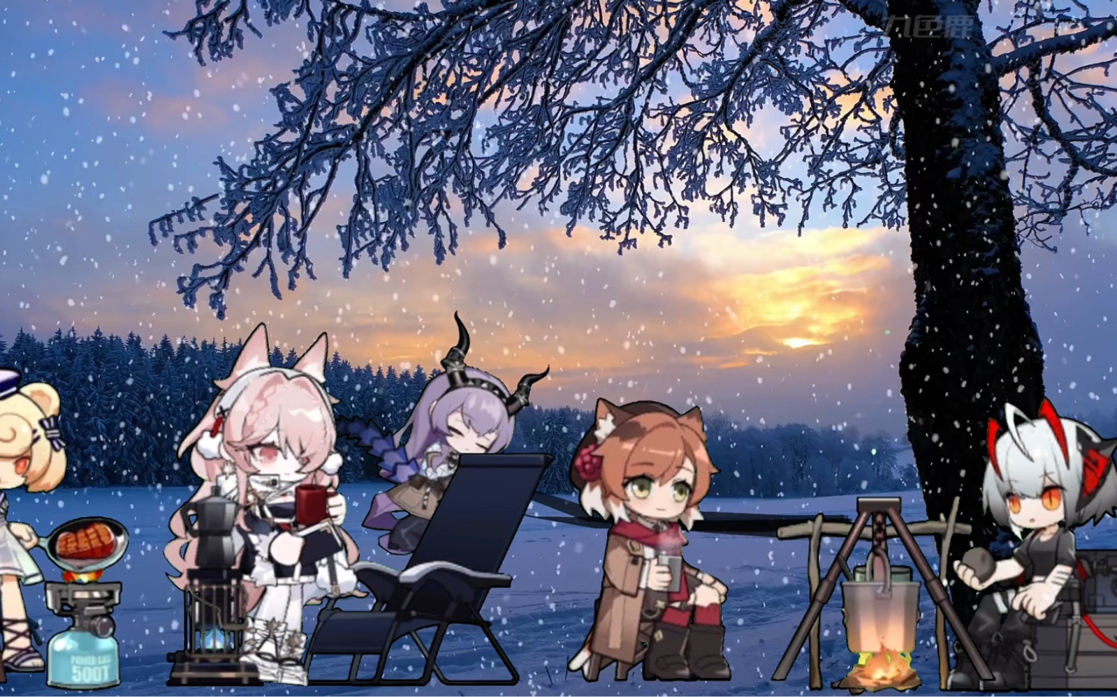 泰拉大陆的冬天应该很美吧!宝贝们注意保暖!