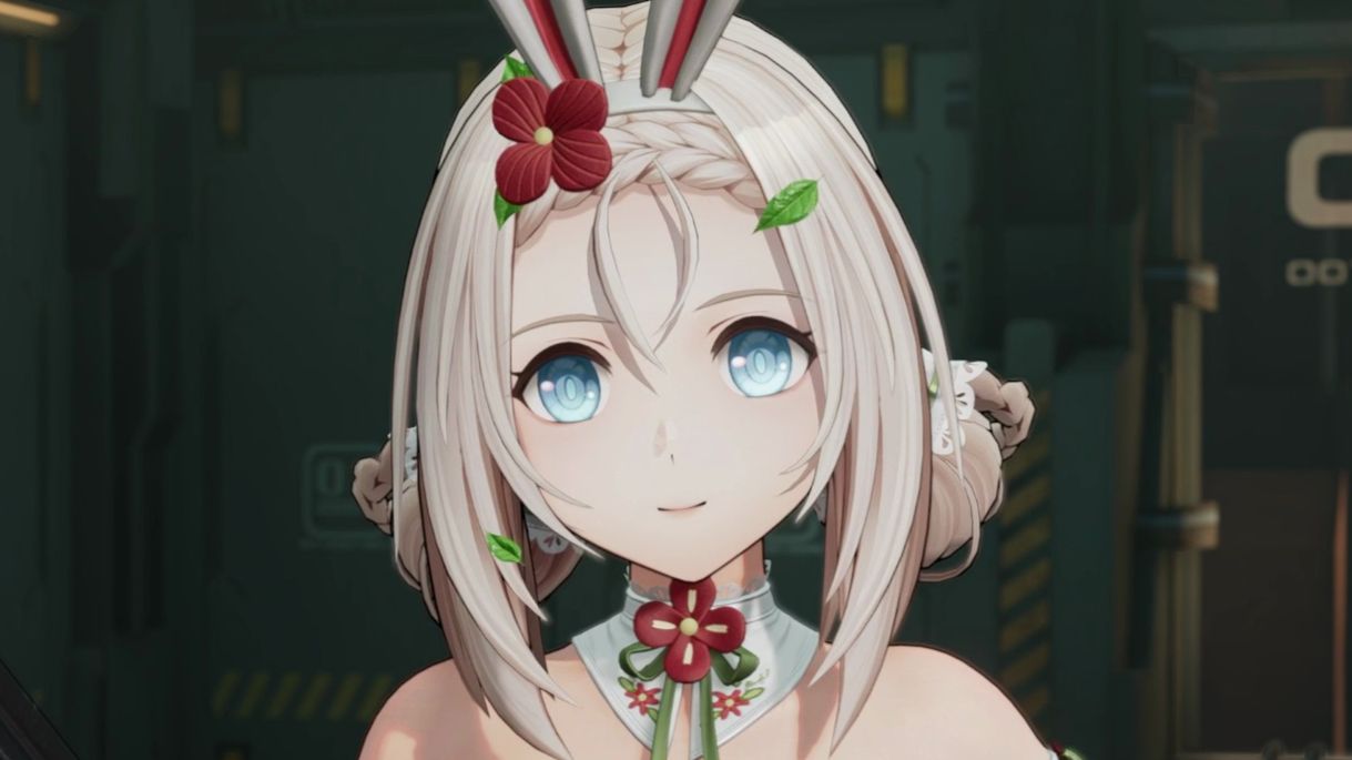 [少前2●追放] 佩莉 皮肤 <衣装·花蕾娇兔> 预览