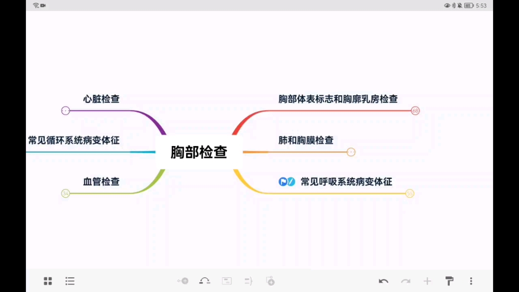 诊断学基础 胸部检查 肺和胸膜检查 常见呼吸系统疾病思维导图哔哩哔哩bilibili