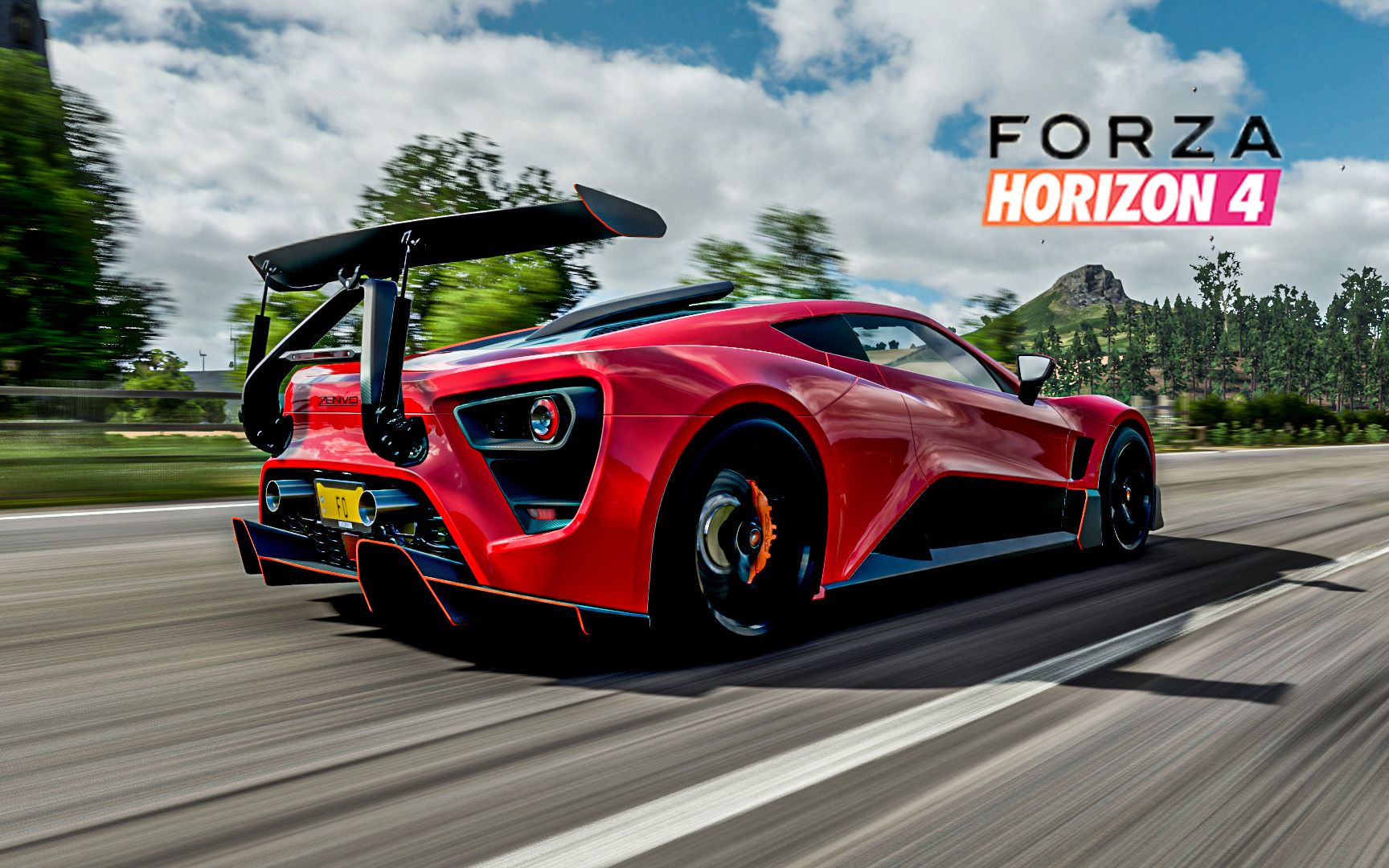 地平线4〗 丹麦机械猛兽——zenvo tsr-s 430 km/h极速展示_哔哩