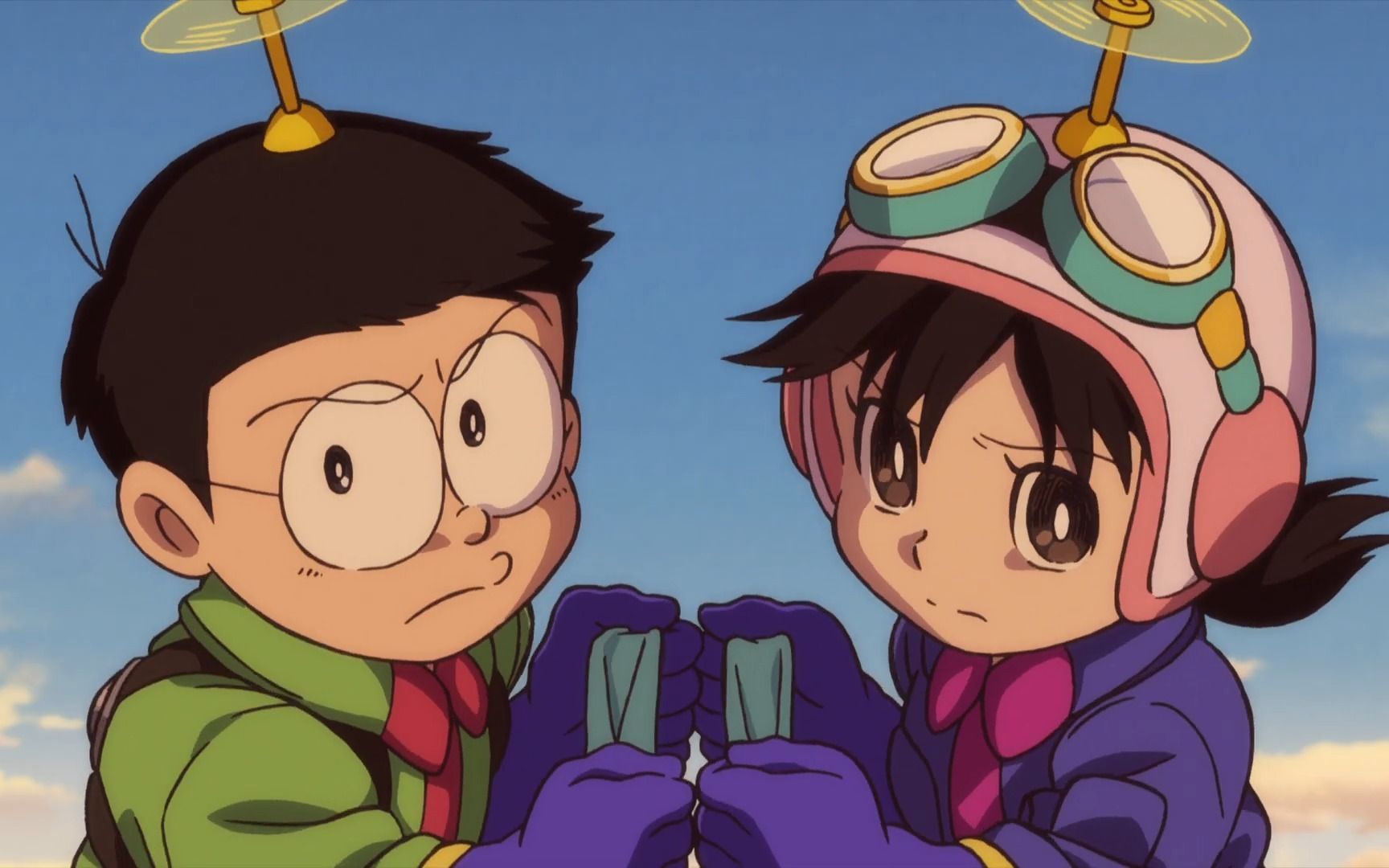 【电影预告】电影《哆啦a梦:大雄与天空之理想乡》预告1 特报3