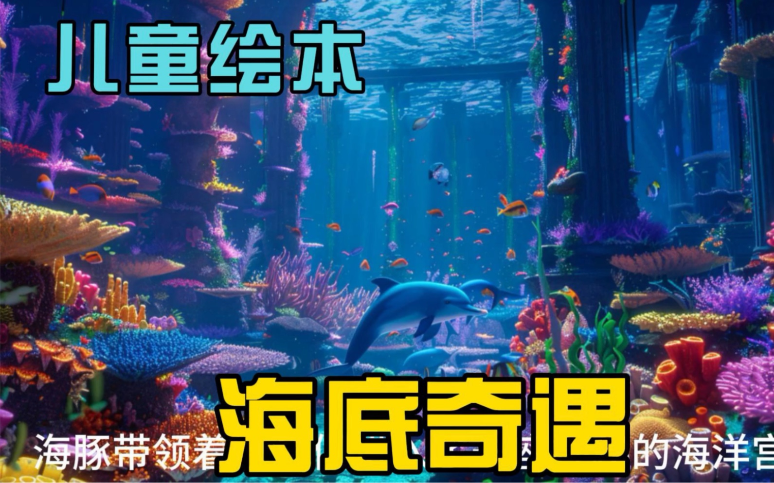 儿童绘本故事"海底奇遇记"