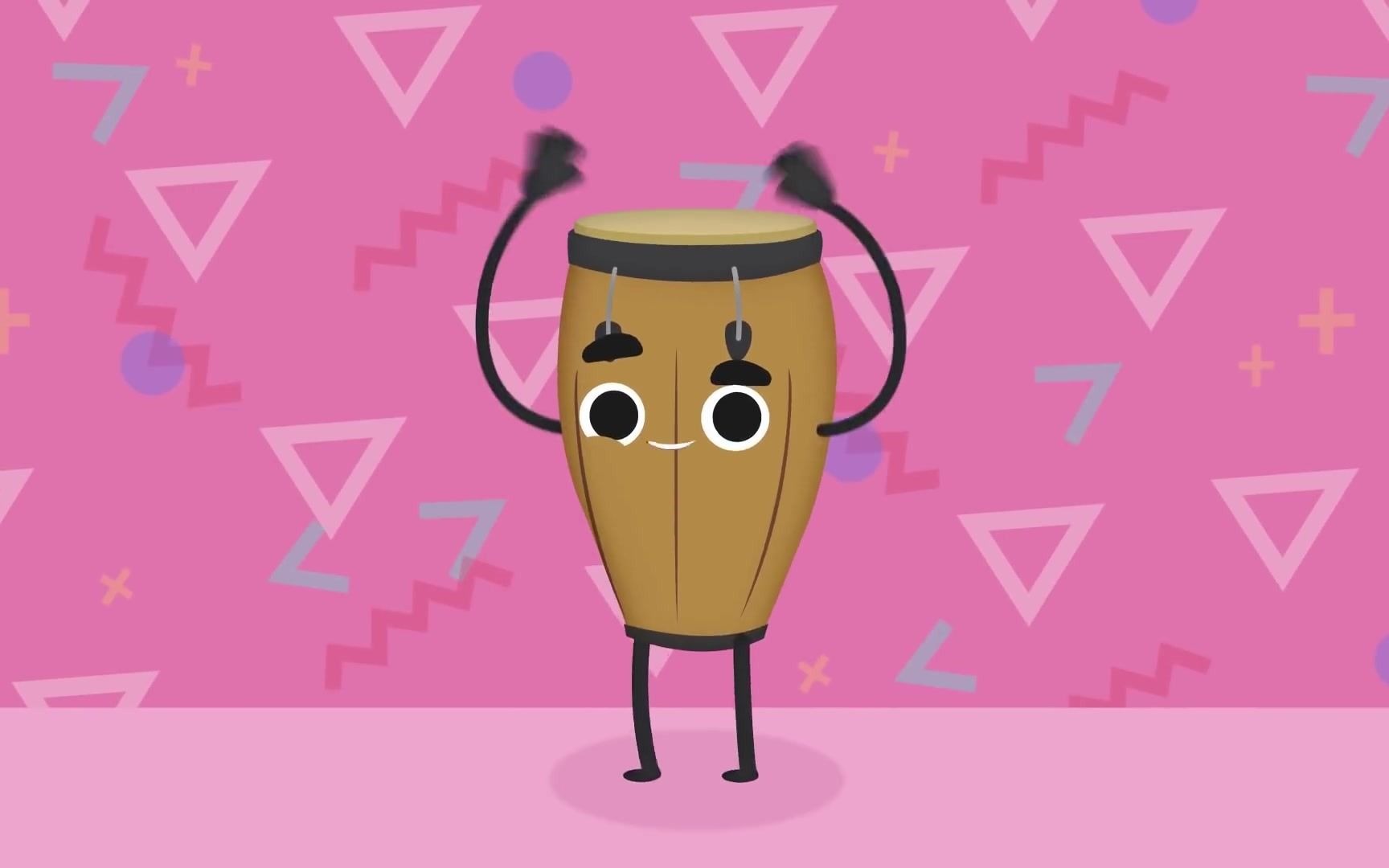 conga line dance song for children