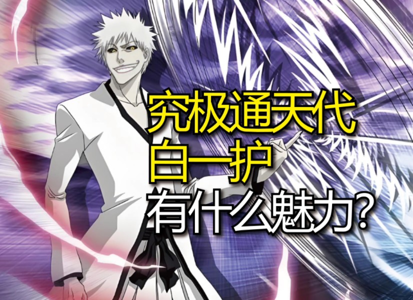 究极通天代白一护身上究竟有什么魅力【死神杂谈】