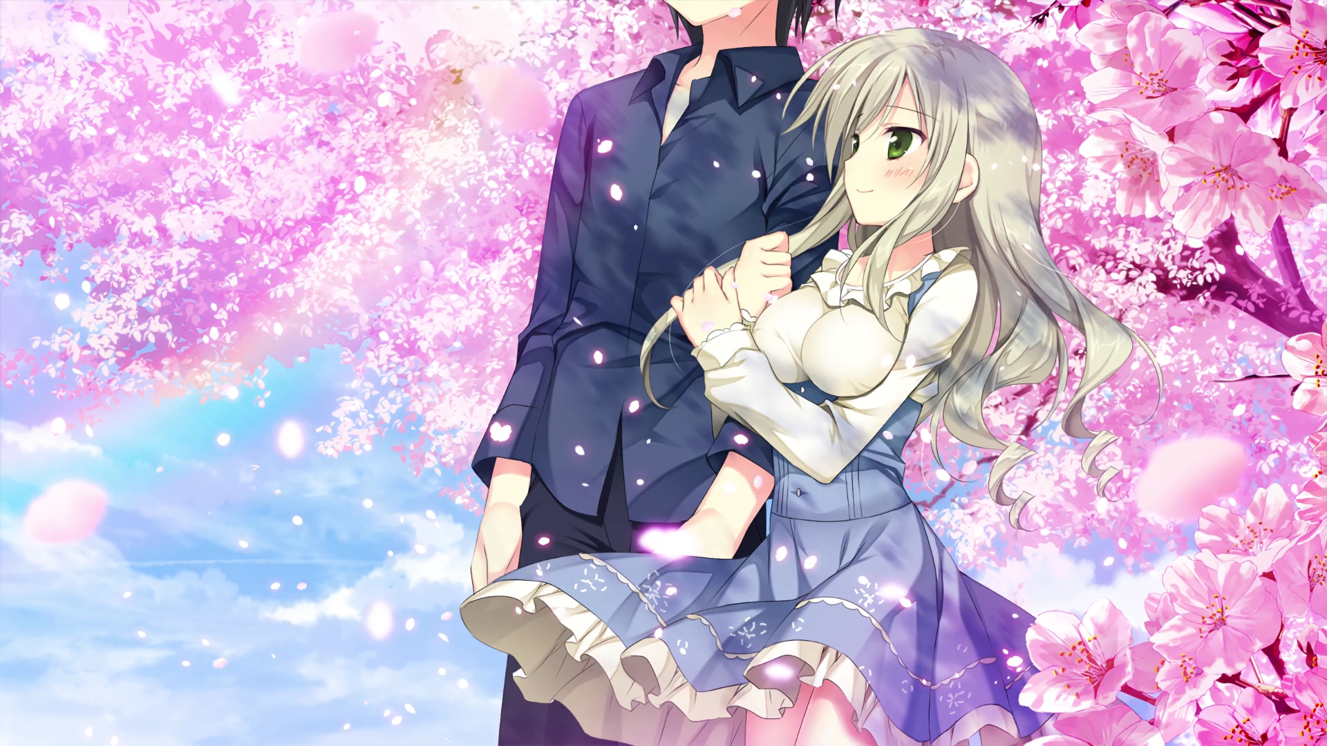 樱舞落花恋模样cg动态壁纸