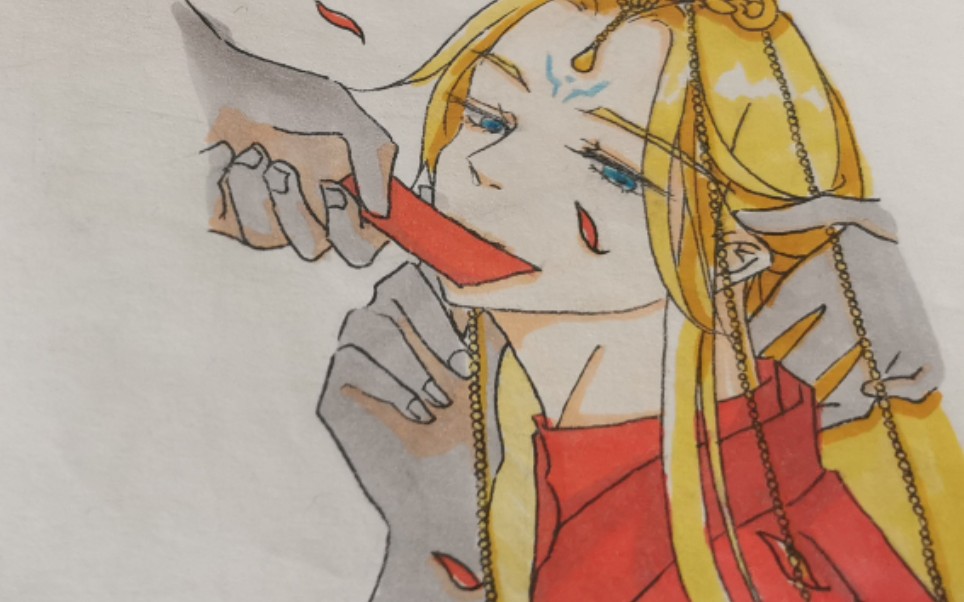 【魔尊要抱抱/魈宸cp向/手书】疑心病